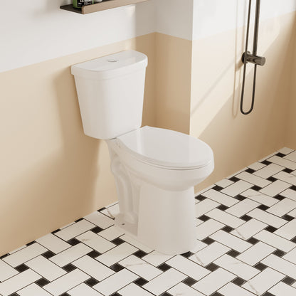 DeerValley DV-2F0145 — Two-Piece Elongated Dual-Flush Toilet
