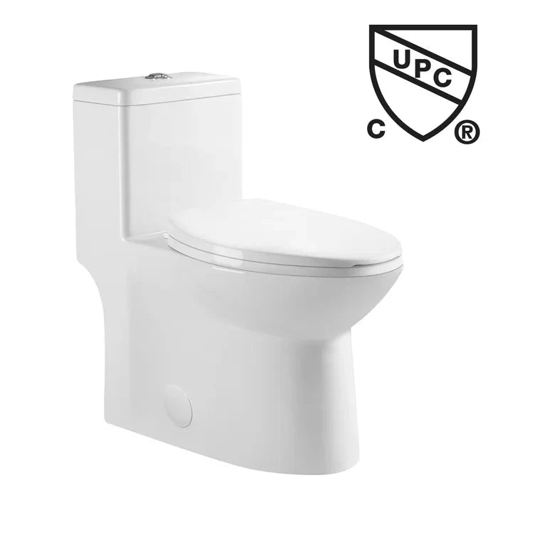 DeerValley DV-1F52508 – One-Piece Elongated Dual-Flush Toilet