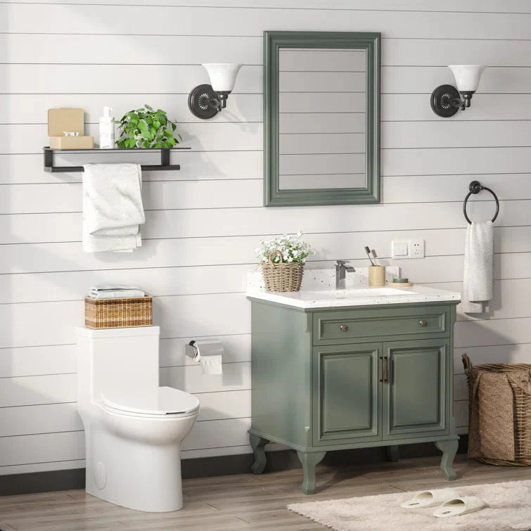 DeerValley DV-1F52508 – One-Piece Elongated Dual-Flush Toilet