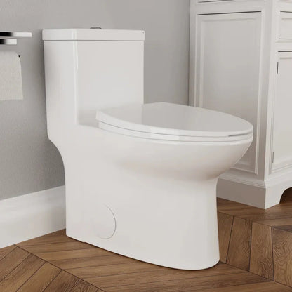 DeerValley DV-1F52508 – One-Piece Elongated Dual-Flush Toilet