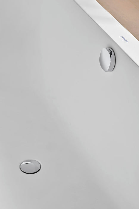 Duravit - DuraSquare Rectangular Drop In Bathtub in White Solid Surface