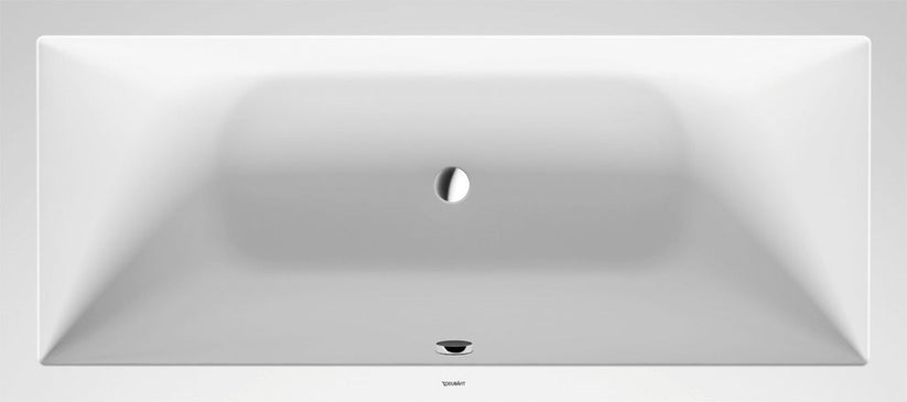 Duravit - DuraSquare Rectangular Drop In Bathtub in White Solid Surface
