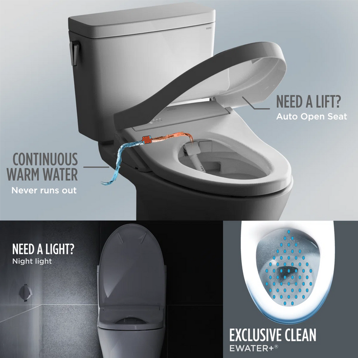Drake® II WASHLET®+ S7A Two-Piece Toilet - 1.28 GPF