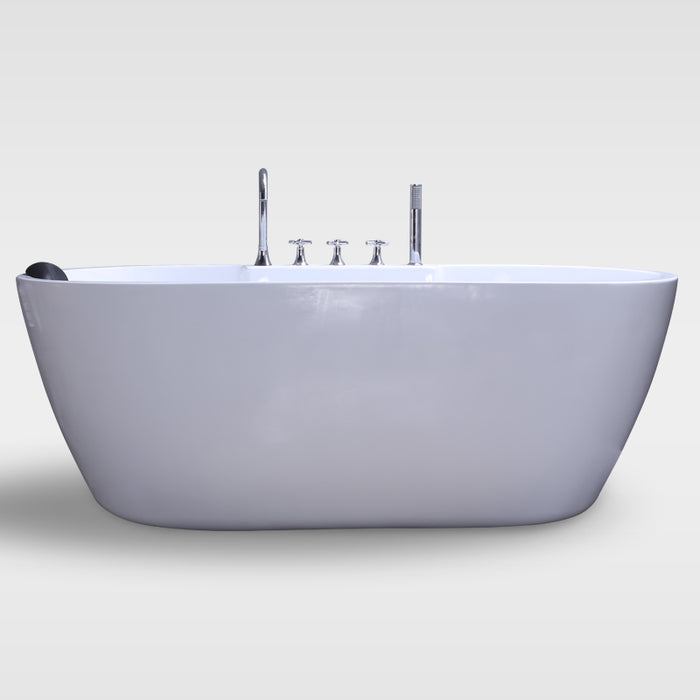 Elegant Oval Freestanding Bathtub