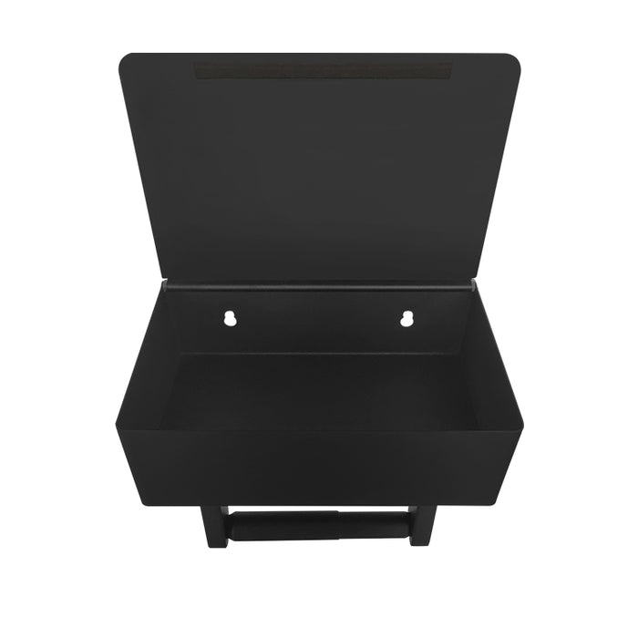 Matte Black Roll Holder