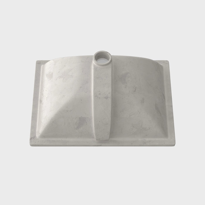 HOROW 24 Inch Kitchen Sink Undermount Square Bathroom Sinks Model HWTP-S6040D