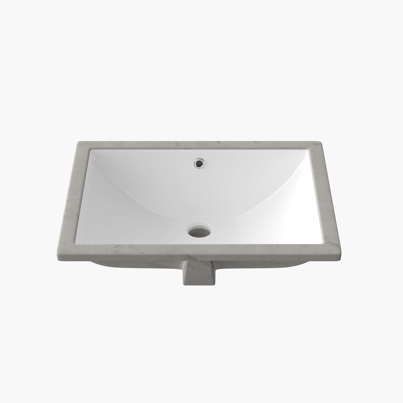 HOROW 24 Inch Kitchen Sink Undermount Square Bathroom Sinks Model HWTP ...
