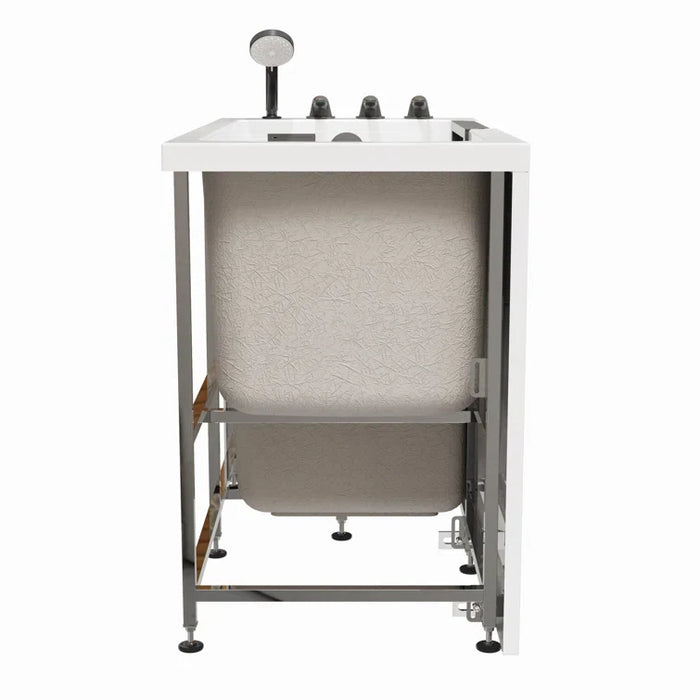 HOROW Walk in Tub and Shower Combo Sit Down Bathtub Model M-329R