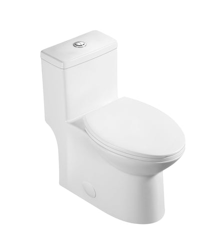 DeerValley DV-1F52508 – One-Piece Elongated Dual-Flush Toilet