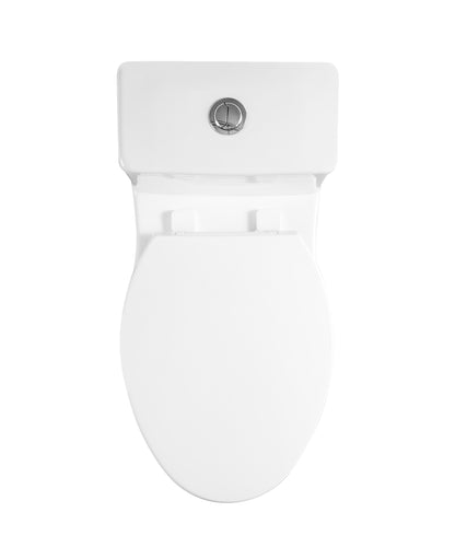 DeerValley DV-1F52508 – One-Piece Elongated Dual-Flush Toilet