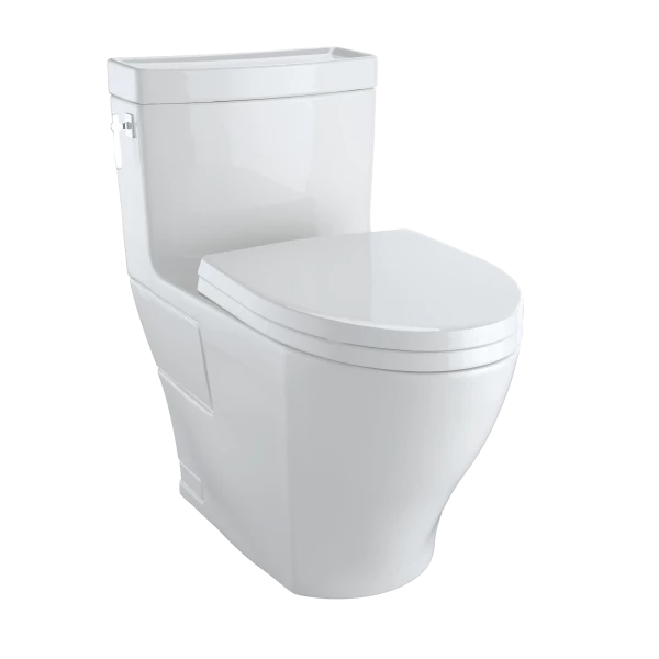 Aimes® One-Piece Toilet, 1.28GPF, Elongated Bowl - WASHLET®+ Connection