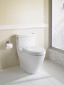 Aimes® One-Piece Toilet, 1.28GPF, Elongated Bowl - WASHLET®+ Connection