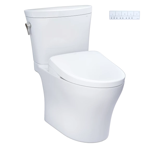 Aquia® IV Arc - WASHLET®+ S7 Two-Piece Toilet - 1.28 GPF & 0.9 GPF - Universal Height