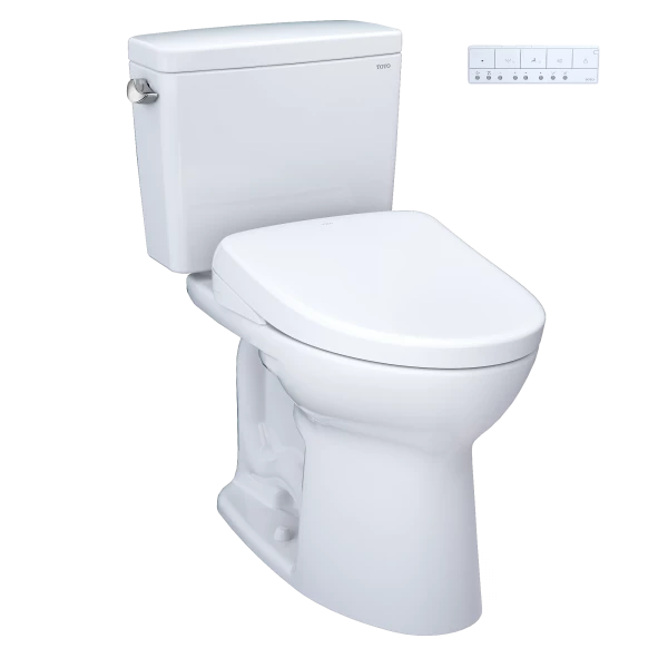 Drake® WASHLET®+ S7A Two-Piece Toilet - 1.28 GPF - Universal Height - 10" Rough-in