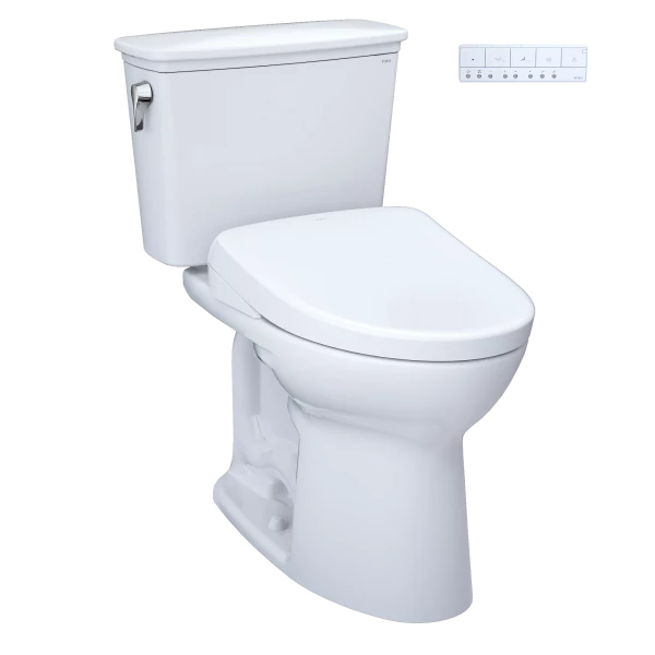 Drake® Transitional WASHLET®+ S7 Two-Piece Toilet - 1.28 GPF - Universal Height - 10" Rough-in