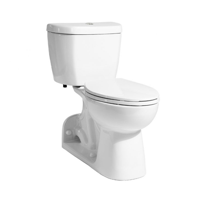 THE ORIGINAL™ 0.5/0.95 GPF 10" Rough-In Round Bowl Regular Height Dual Flush Toilet