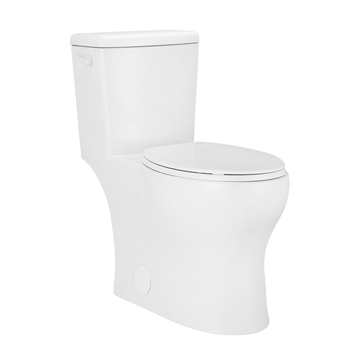 Phantom® 0.8 GPF One Piece 12” Rough-in Elongated Bowl ADA Height Toilet