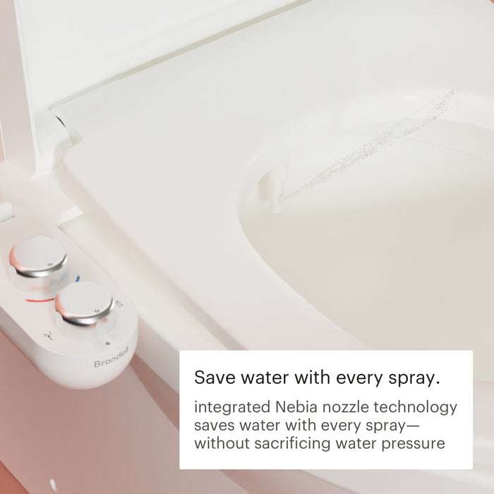 Brondell SimpleSpa Eco Advanced Warm Water Bidet Attachment