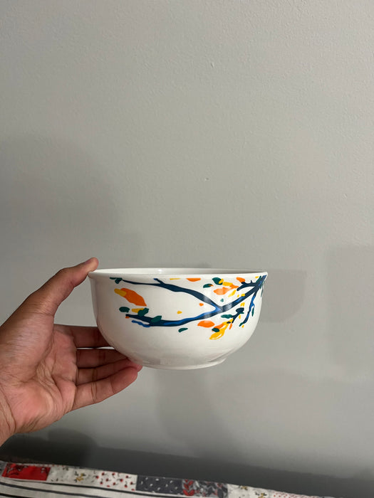 Floral Brushstroke Bowl