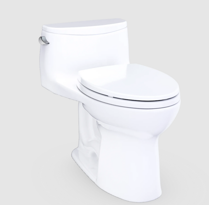 TOTO Ultramax 1.28 GPF One Piece Elongated Toilet with Left Hand Lever - Seat Included