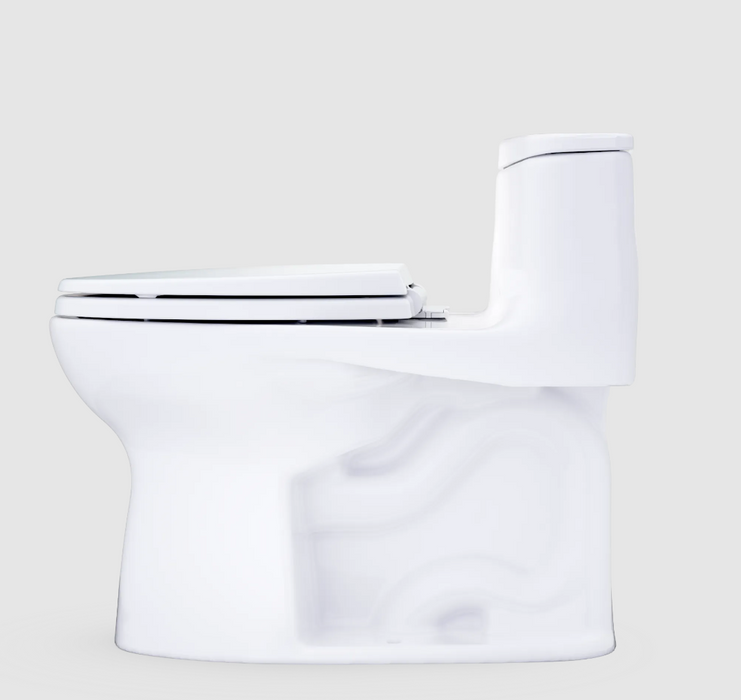 TOTO Ultramax 1.28 GPF One Piece Elongated Toilet with Left Hand Lever - Seat Included