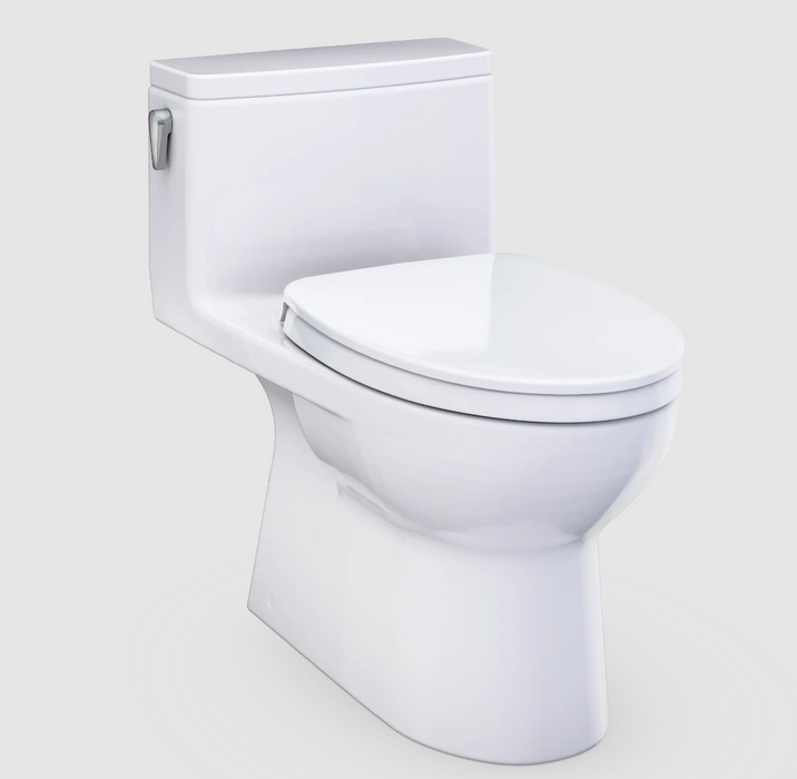 TOTO Redington 1.28 GPF One Piece Elongated Toilet with Left Hand Lever - Seat Included