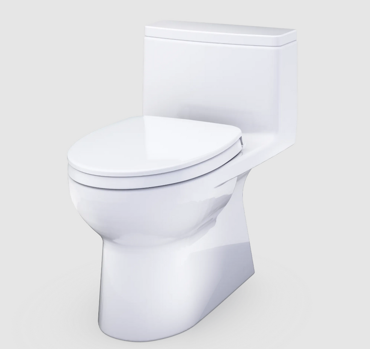 TOTO Redington 1.28 GPF One Piece Elongated Toilet with Left Hand Lever - Seat Included
