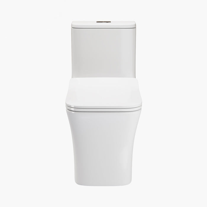 HOROW Best Water Efficient Toilet Elongated One Piece Toilet Model T0413W