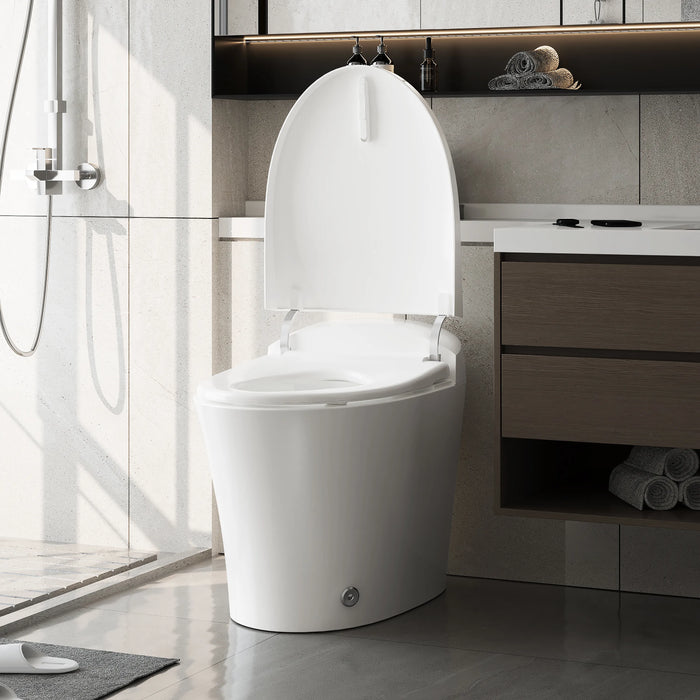 HOROW Tankless Bidet Toilet with Dual Flush and ADA Compliant Model T15A