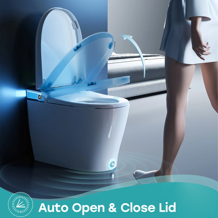 Bidet Combo Toilet with Mood Light for 12 Inch Rough In Model T38
