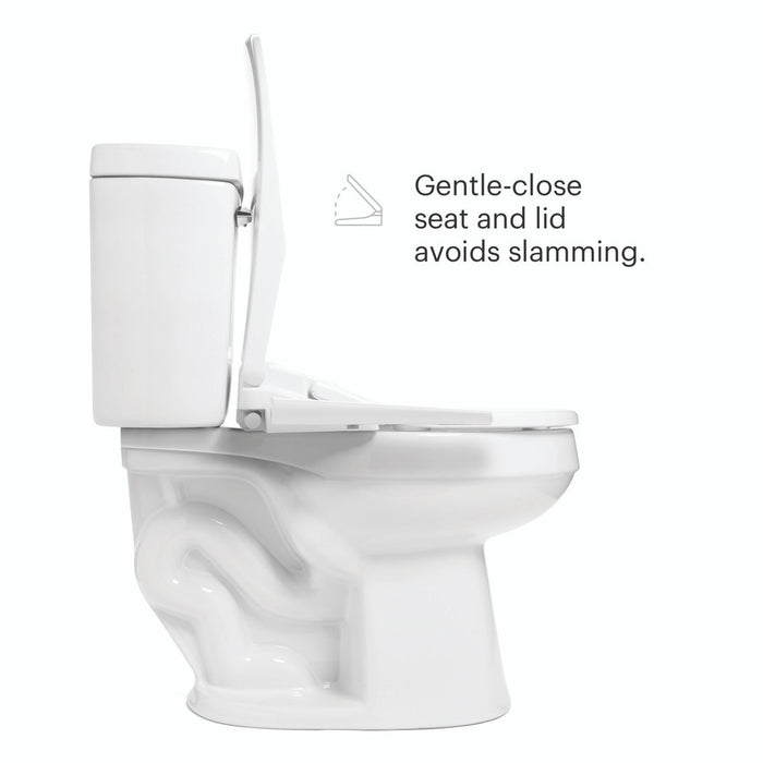 Brondell Swash Thinline T44 Luxury Bidet Toilet Seat with Remote Control