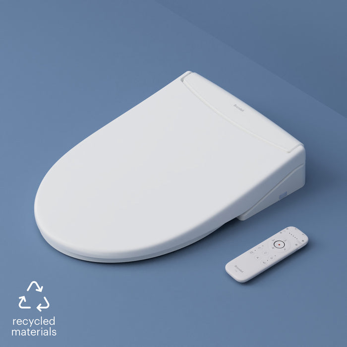 Brondell Swash Eco Thinline T66 Luxury Bidet Toilet Seat with Remote Control