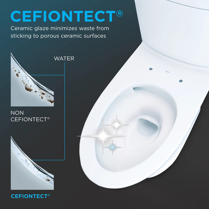 Aquia® IV Cube Toilet - 1.28 GPF & 0.9 GPF, Universal Height, Washlet+ Connection - New