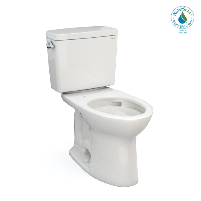 Drake® Two-piece Toilet, 1.28 GPF, Elongated Bowl - Universal Height - 10" Rough-In