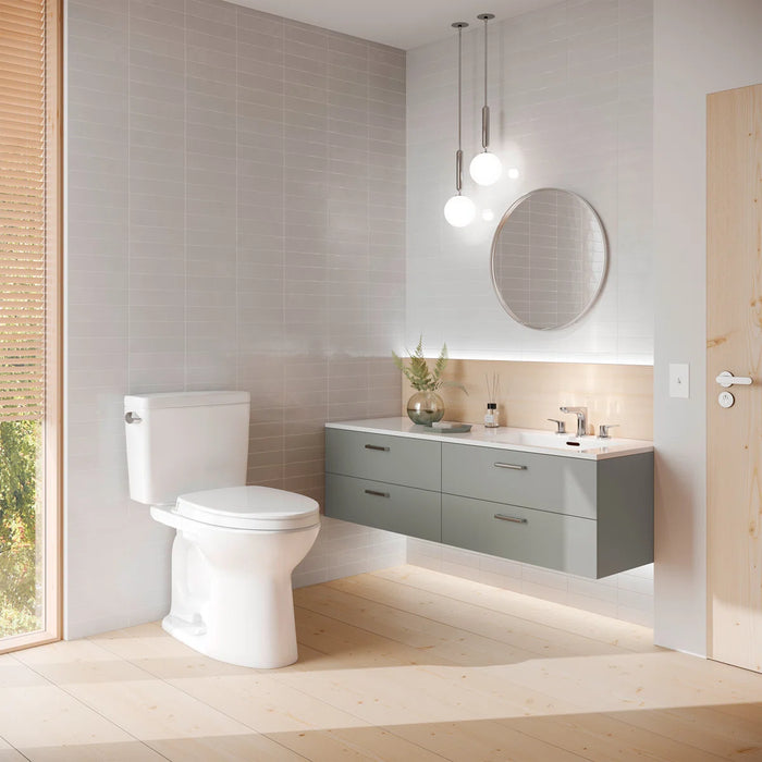 Drake® Two-piece Toilet, 1.6 GPF, Elongated Bowl
