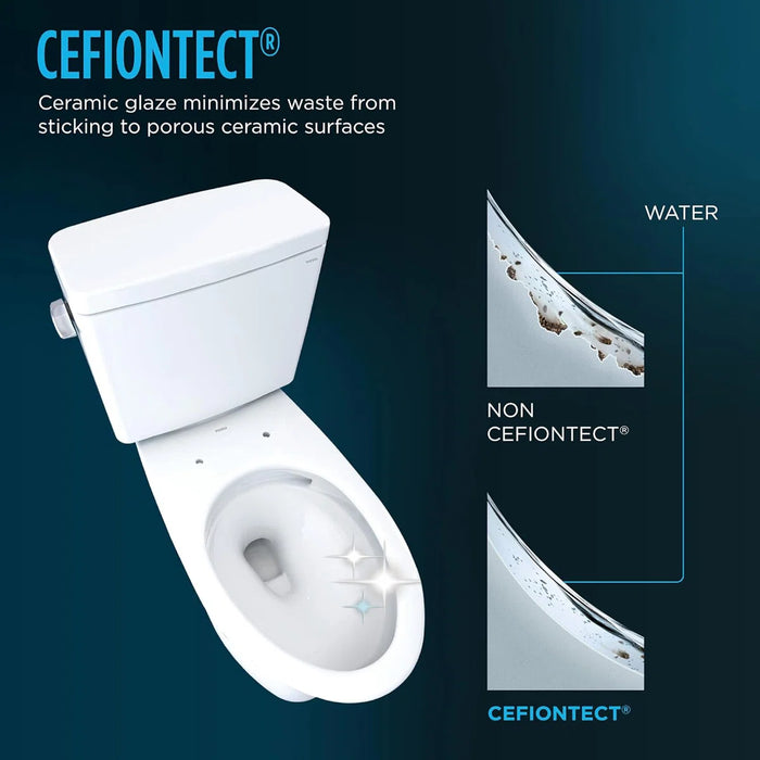 Drake® Two-piece Toilet, 1.6 GPF, Elongated Bowl - Universal Height
