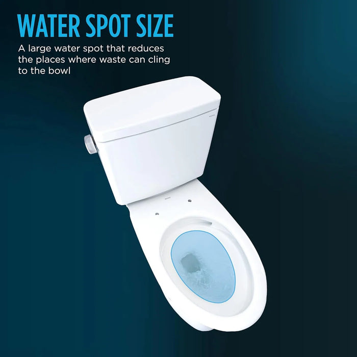 Drake® Two-piece Toilet, 1.6 GPF, Elongated Bowl - Universal Height