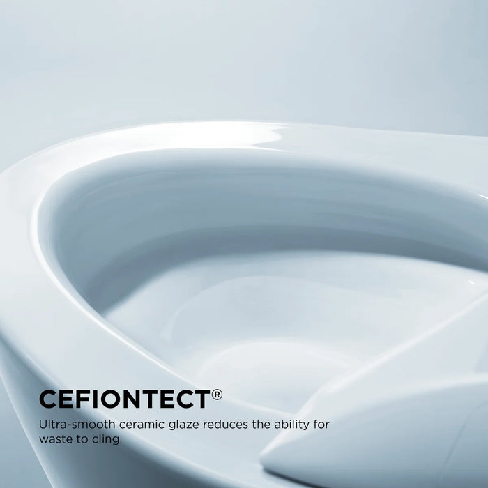 Vespin® II Two-Piece Toilet, Elongated Bowl - 1.28 GPF - WASHLET®+ Connection