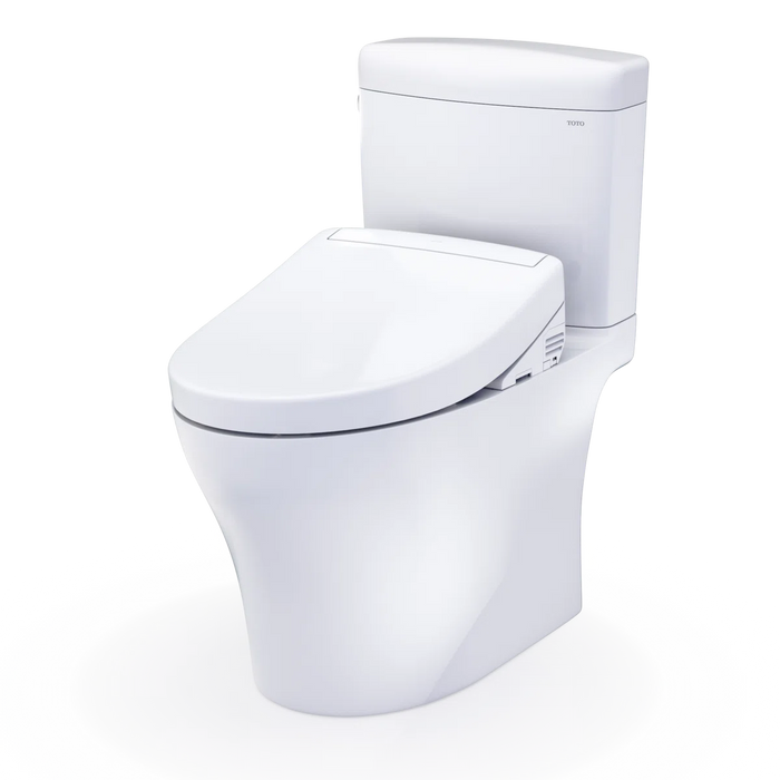 Aquia® IV Cube WASHLET®+ S5 Two-Piece Toilet - 1.28 GPF/0.9 GPF