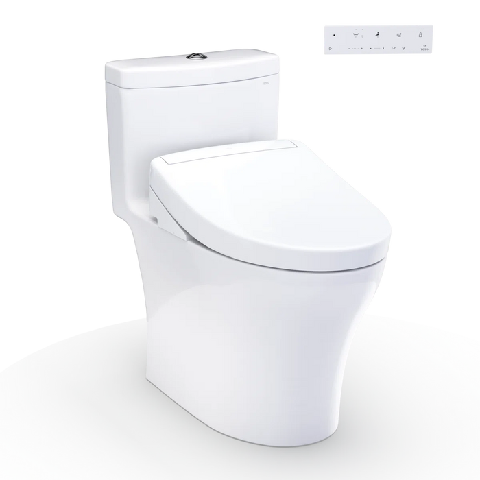 Aquia® IV WASHLET®+ S5 One-Piece Toilet - 1.28 GPF/0.9 GPF