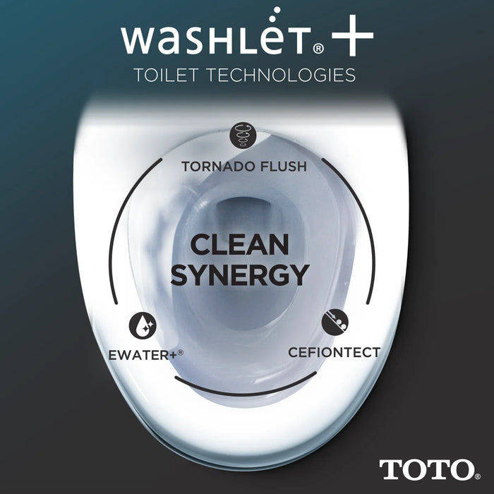 EP WASHLET®+ S2 Wall-Hung Toilet - 1.28 GPF/0.9 GPF