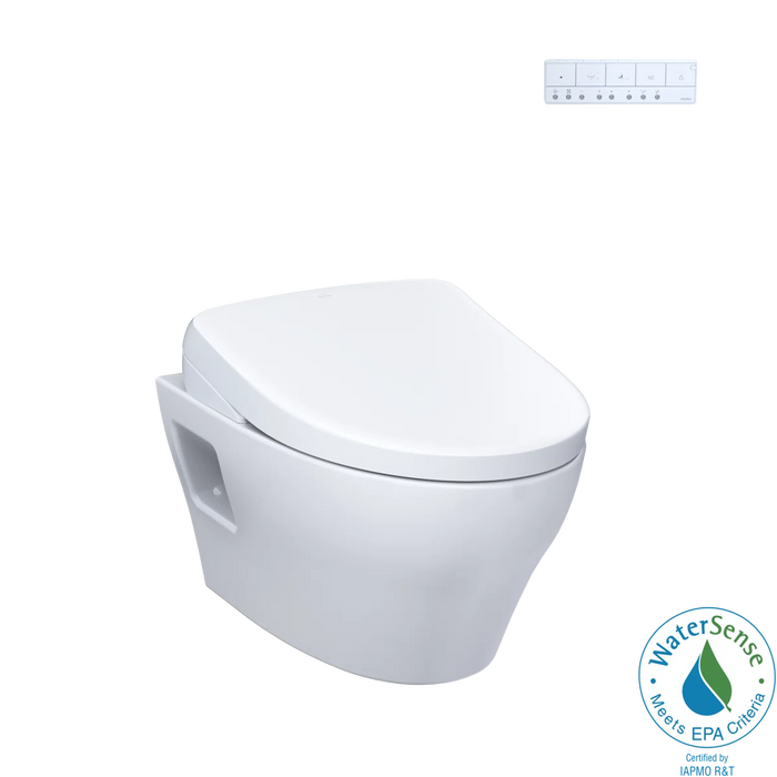 EP WASHLET®+ S7 Wall-Hung Toilet - 1.28 GPF & 0.9 GPF