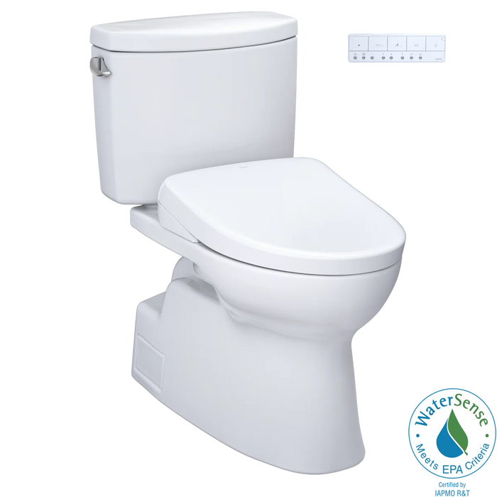 Vespin® II WASHLET®+ S7A Two-Piece Toilet - 1.28 GPF