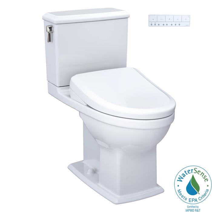 Connelly - WASHLET®+ S7 Two-Piece Toilet - 1.28 GPF & 0.9 GPF