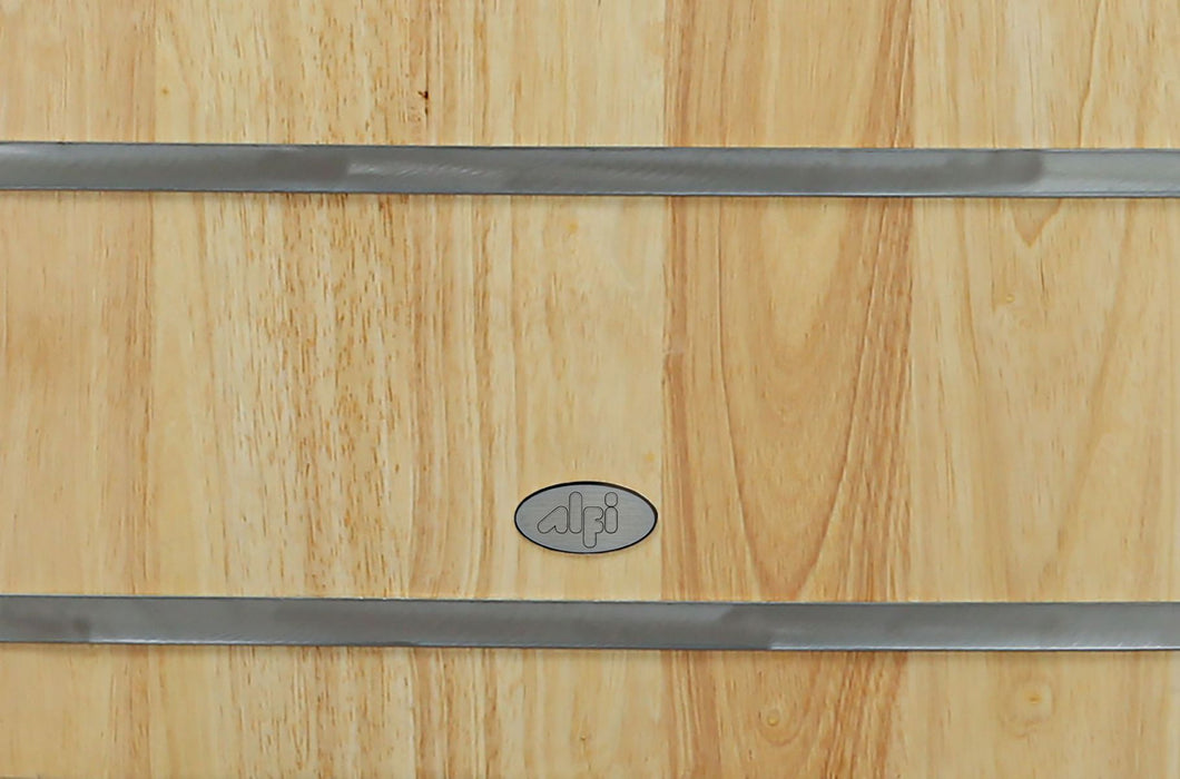 ALFI brand AB1163 61'' Free Standing Wooden BathTub with Headrest