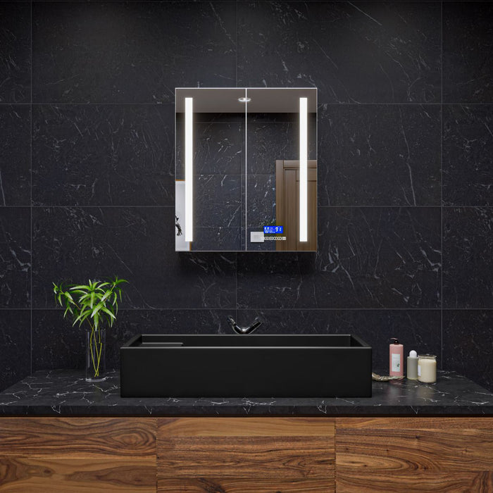 ALFI brand AB39TRBM 39" Black Matte Above Mount Fireclay Bathroom Trough Sink