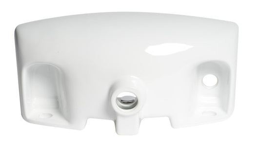 ALFI brand ABC115 White 20" Small Wall Mounted Ceramic Sink with Faucet Hole