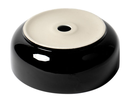 ALFI brand ABC907-BM 15" Round Above Mount Ceramic Sink