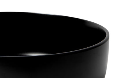 ALFI brand ABC907-BM 15" Round Above Mount Ceramic Sink
