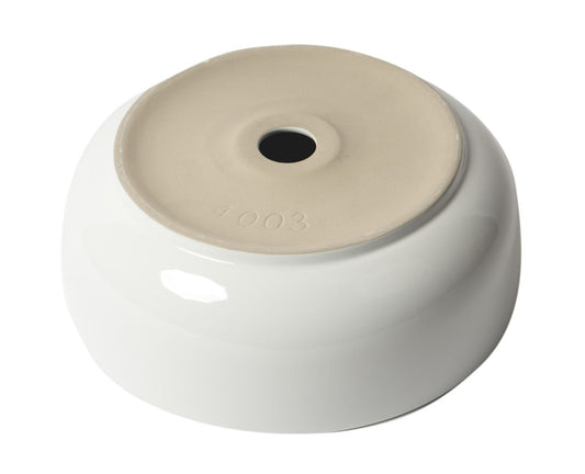 ALFI brand ABC907-W 15" Round Above Mount Ceramic Sink